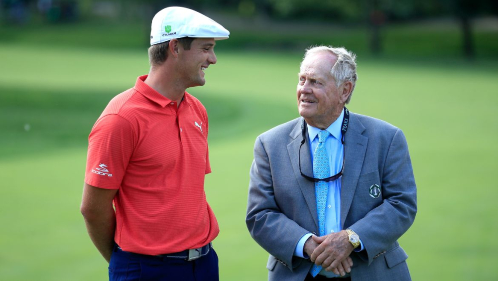 Jack Nicklaus a Bryson DeChambeau