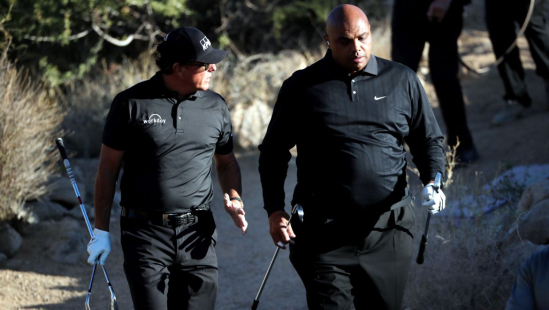 Phil Mickelson a Charles Barkley