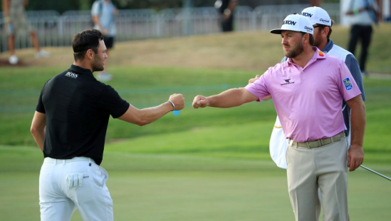 Martin Kaymer a Graeme McDowell