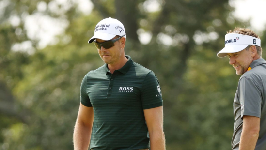 Stenson a Poulter