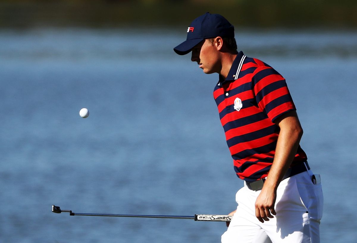 Druhý den Ryder Cupu 2016