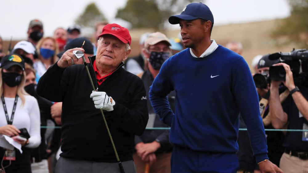 Jack Nicklaus a Tiger Woods