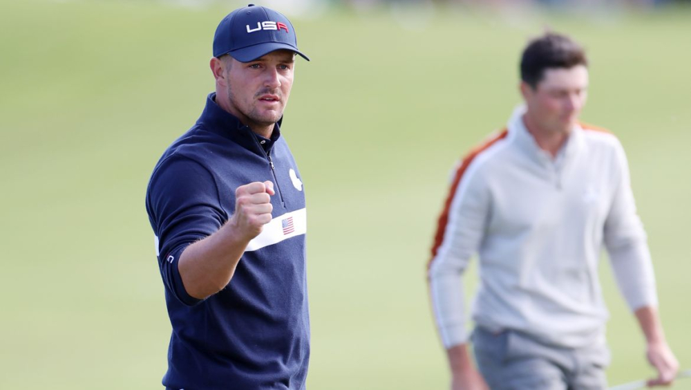 Bryson DeChambeau a Viktor Hovland