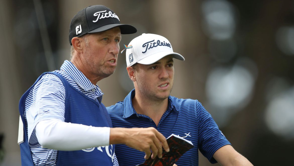 Justin Thomas a Jim "Bones" Mackay