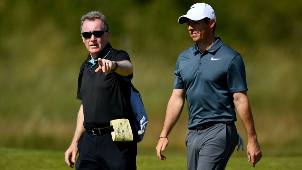 Rory McIlroy a Michael Bannon