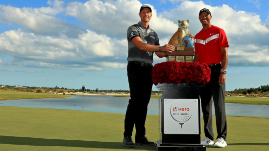 Henrik Stenson a Tiger Woods