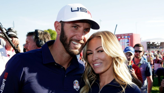 Dustin Johnson a Paulina Gretzky