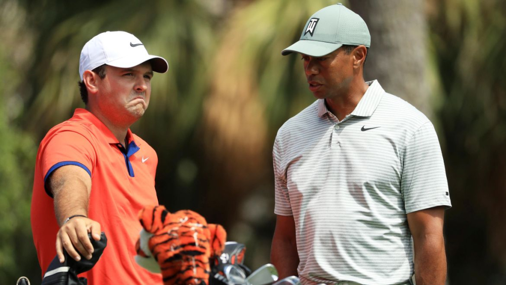 Patrick Reed a Tiger Woods