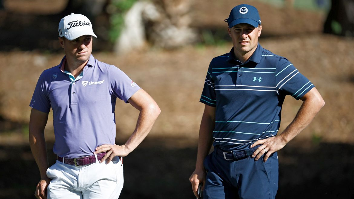 Justin Thomas a Jordan Spieth